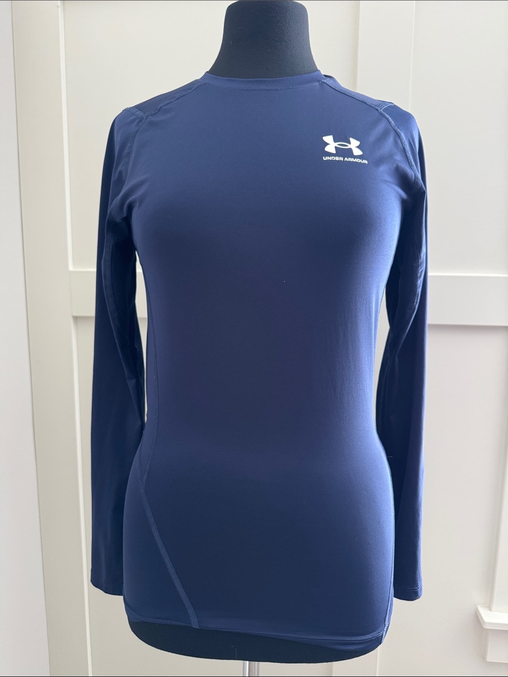 Under Armour Navy Long-Sleeve Performance Compression Top